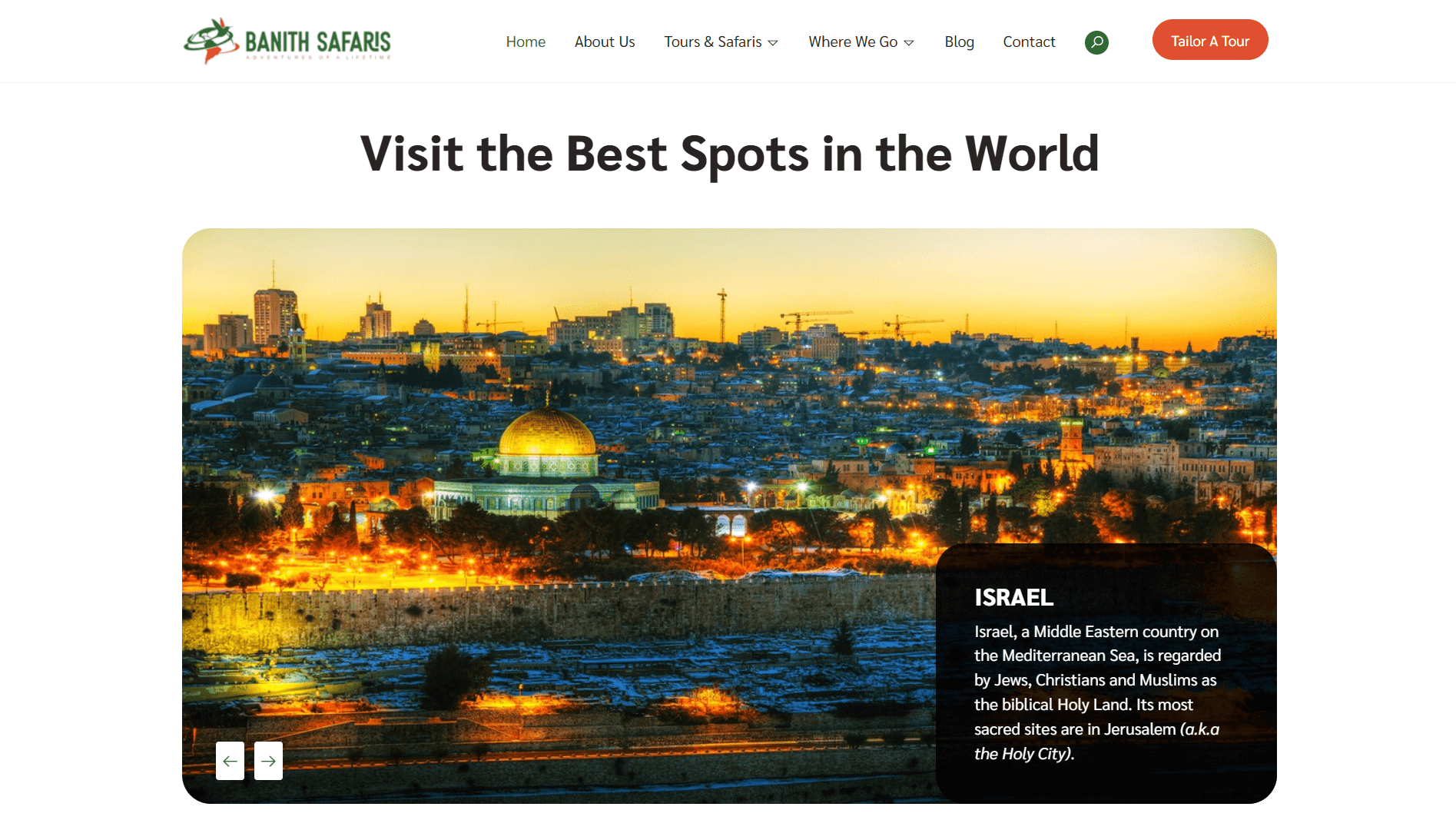 XILEF Portfolio – Banith Safaris (Uganda)