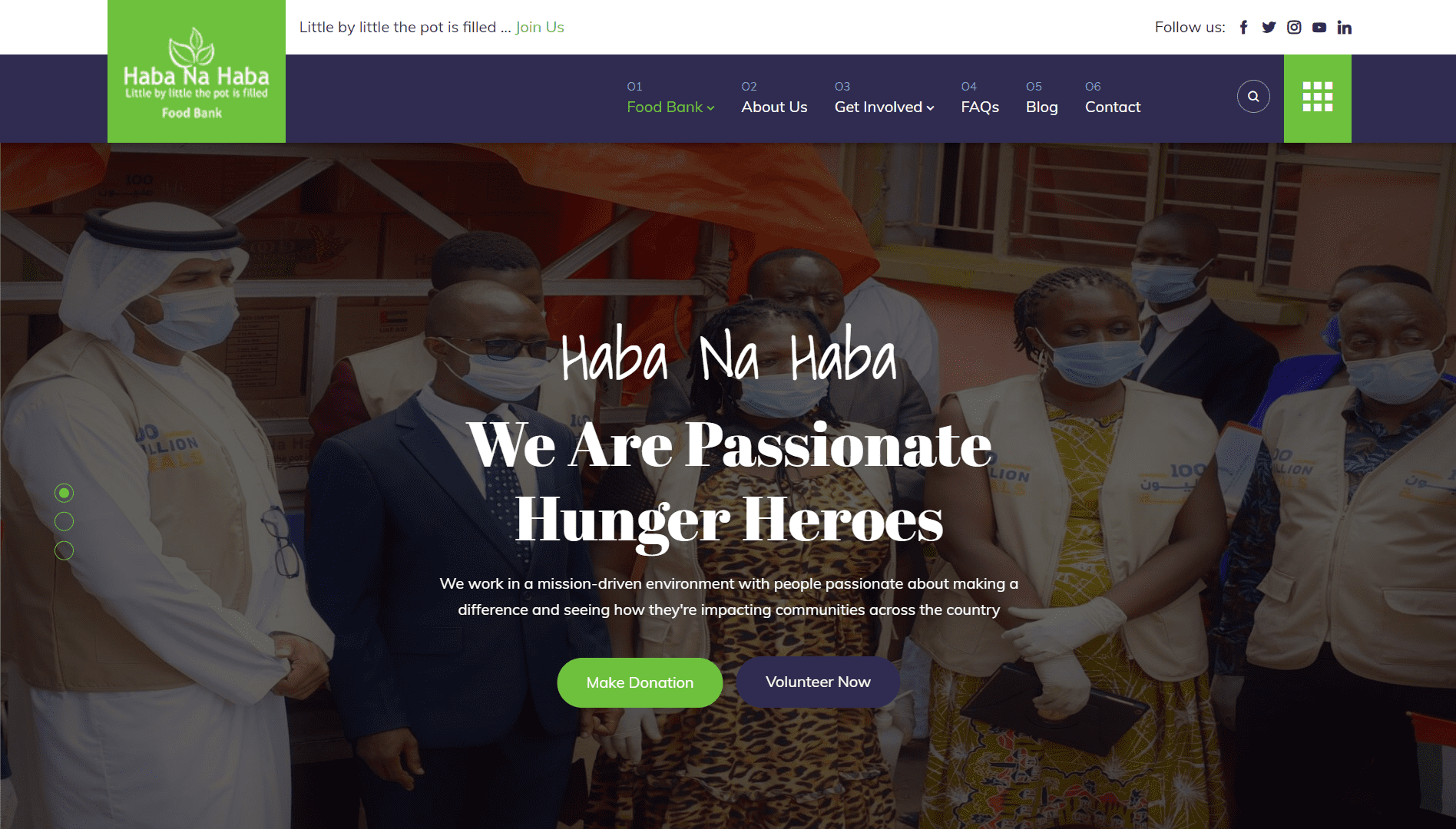 XILEF Portfolio – Haba Na Haba Food Bank (Uganda)
