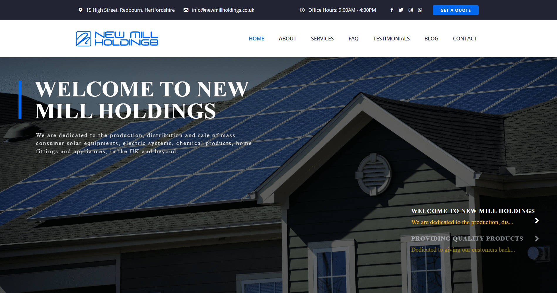 XILEF Portfolio – New Mill Holdings (UK)